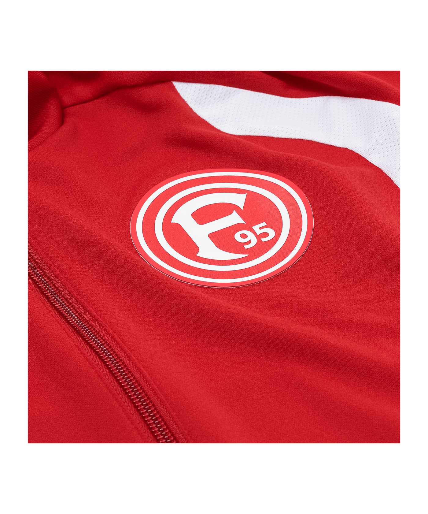 adidas Fortuna Düsseldorf Trainingsjacke Rot - rot