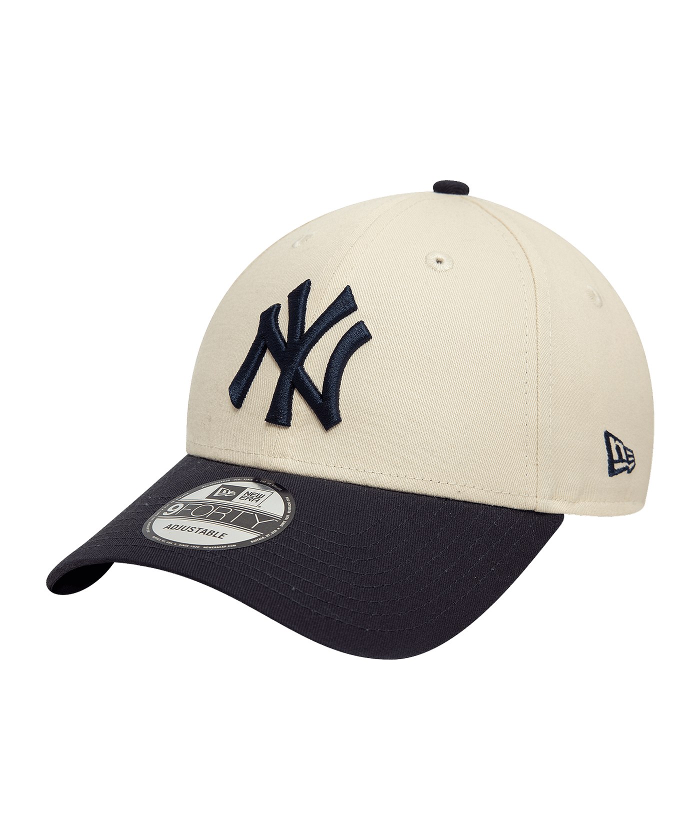 New Era New York Yankees 9Forty Curved Cap Beige - beige
