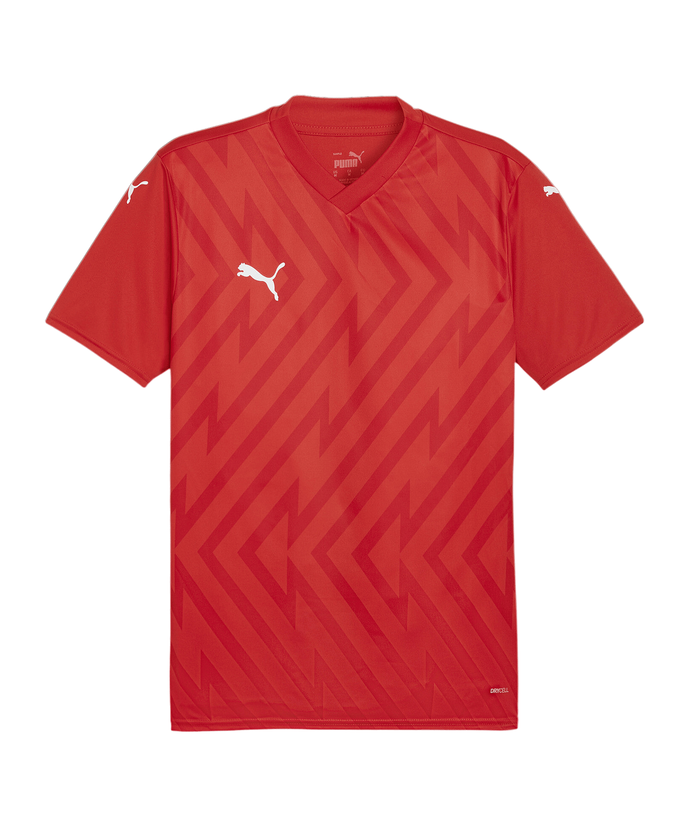 PUMA teamGLORY Trikot Rot Weiss Rot F01 - rot