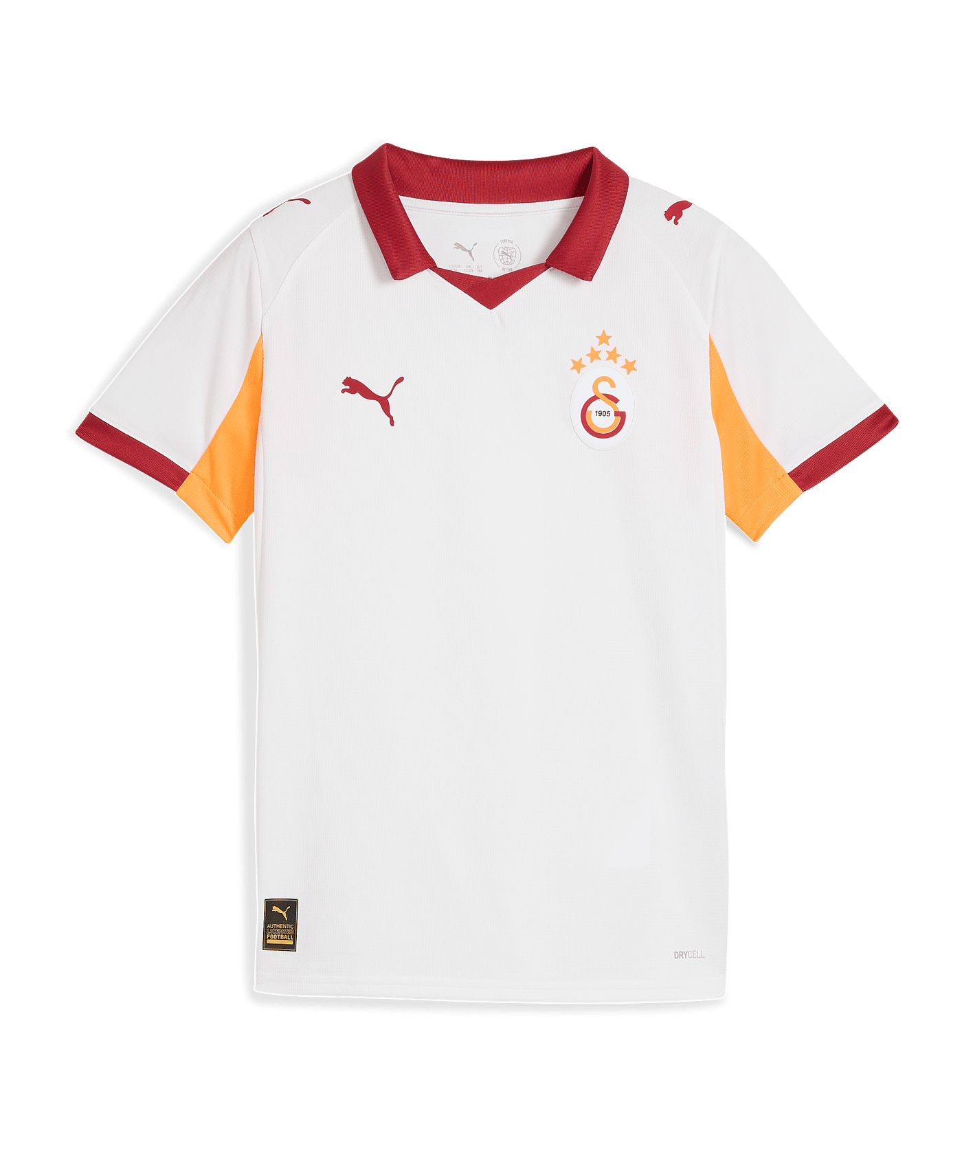 PUMA Galatasaray Istanbul Trikot Away 2025/2026 Kids Weiß F02 - weiss