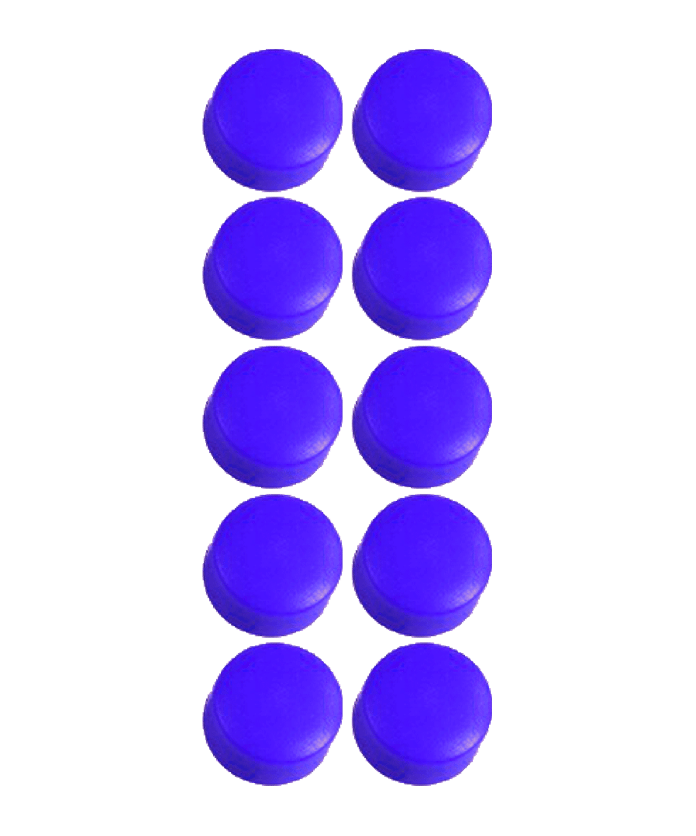 Cawila PRO Rundmagnet 10er Set 10mm Blau - blau