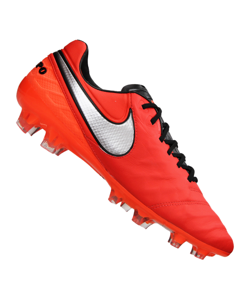 Nike Tiempo Legend VI FG Rot Silber F608 - rot