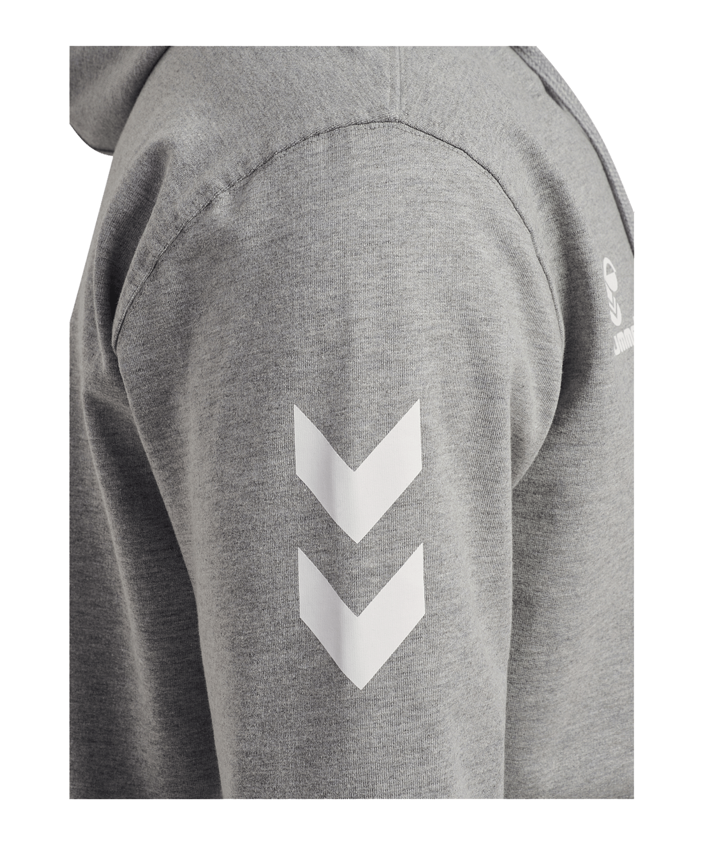 Hummel Go 2.0 Chevron Kapuzenjacke Grau F2006 - grau