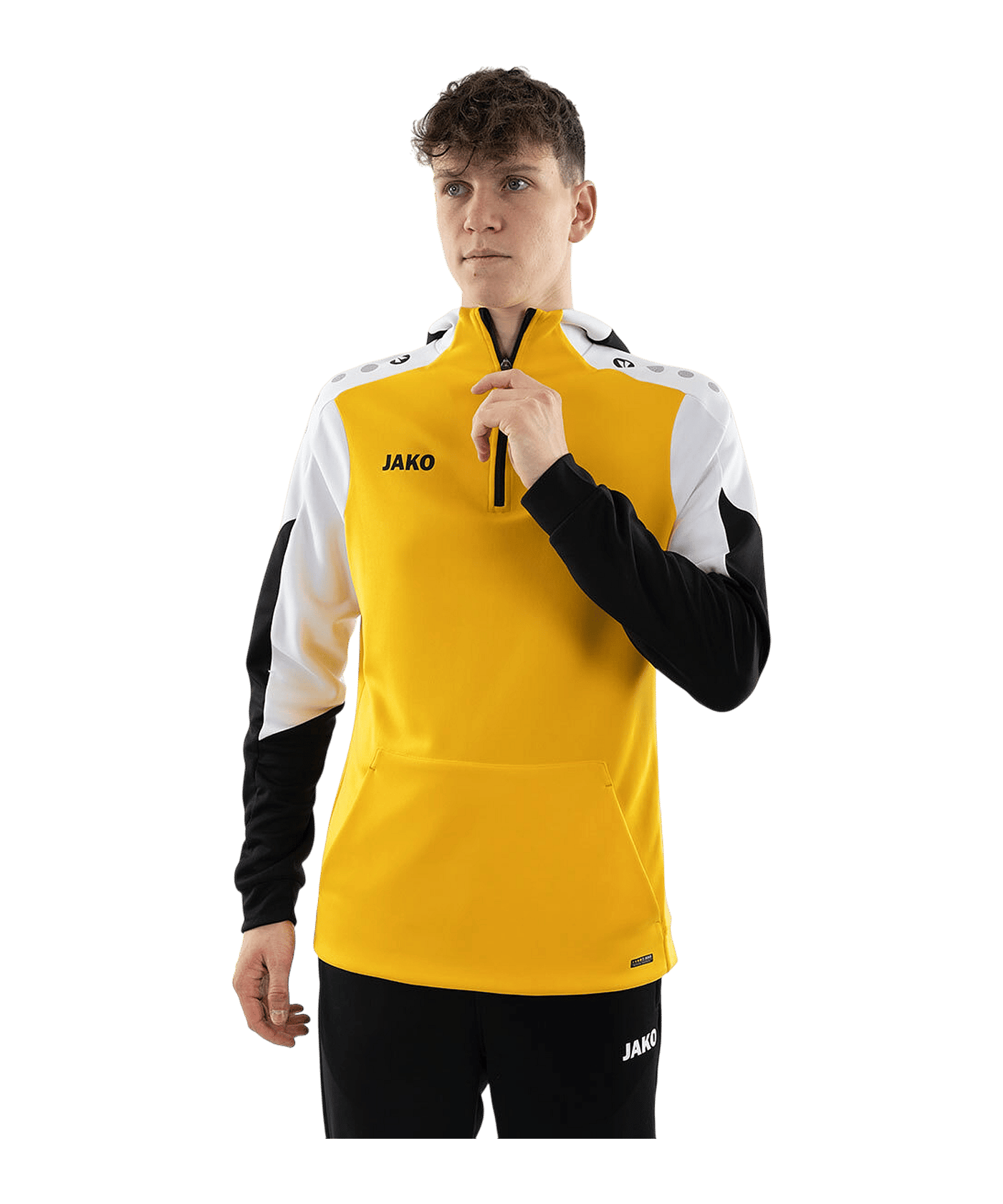 JAKO Dynamic Kapuzenjacke Gelb F305 - gelb