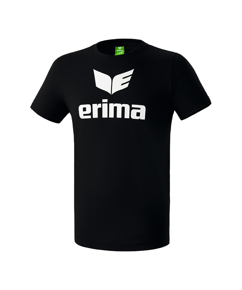 Erima Promo T-Shirt Kids Schwarz Weiss - schwarz