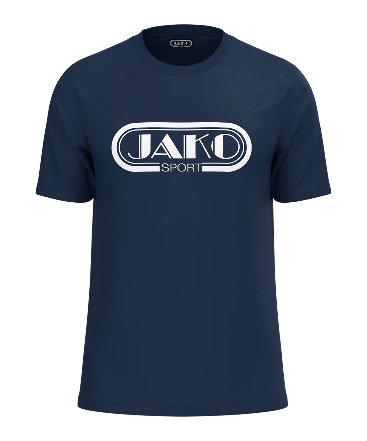 JAKO Promo 2.0 T-Shirt Dunkelblau F900 - weiss