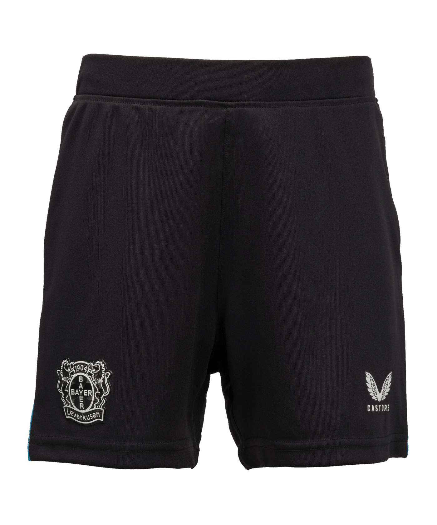 Short Castore Bayer Leverkusen 04, Taille L, Noir, Neuf Avec étiquettes