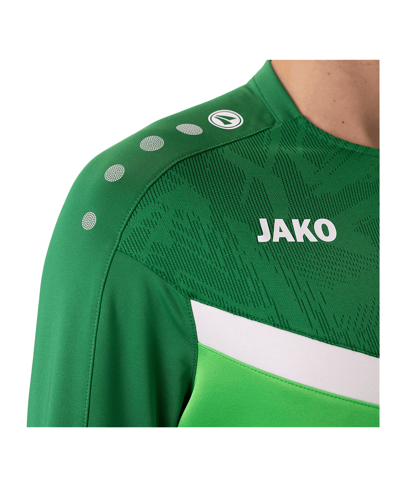 JAKO Iconic Sweatshirt Grün F222 - gruen