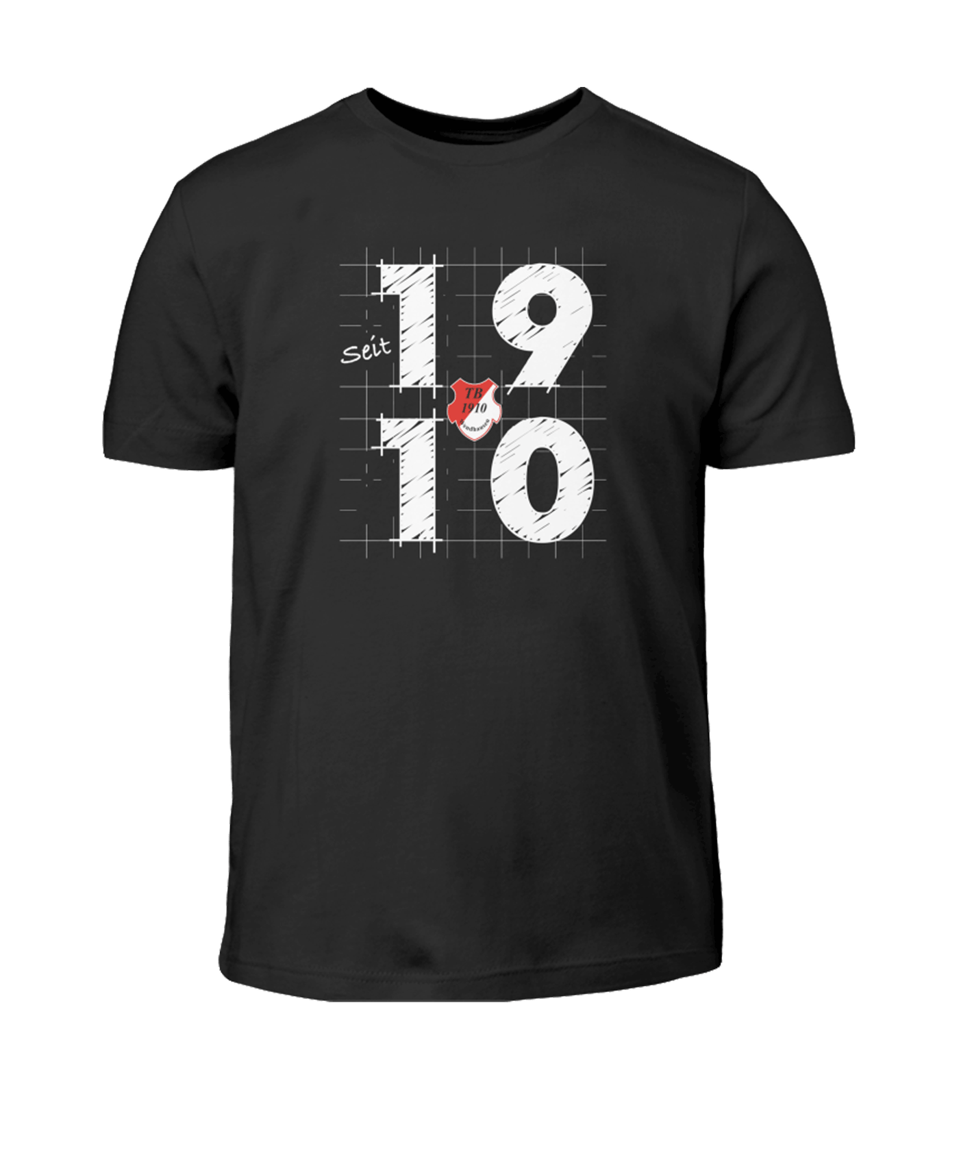 TB Wendhausen T-Shirt Raster Kids Schwarz | Fan-Shop | Verein