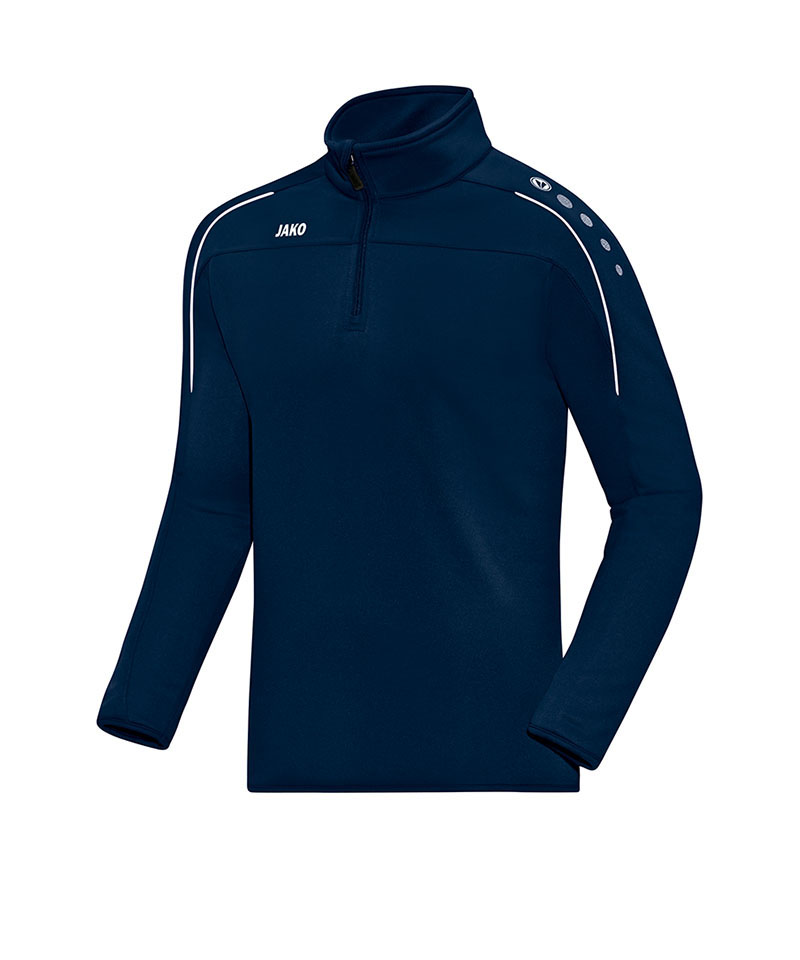 JAKO Classico Ziptop Blau Weiss F09 - blau