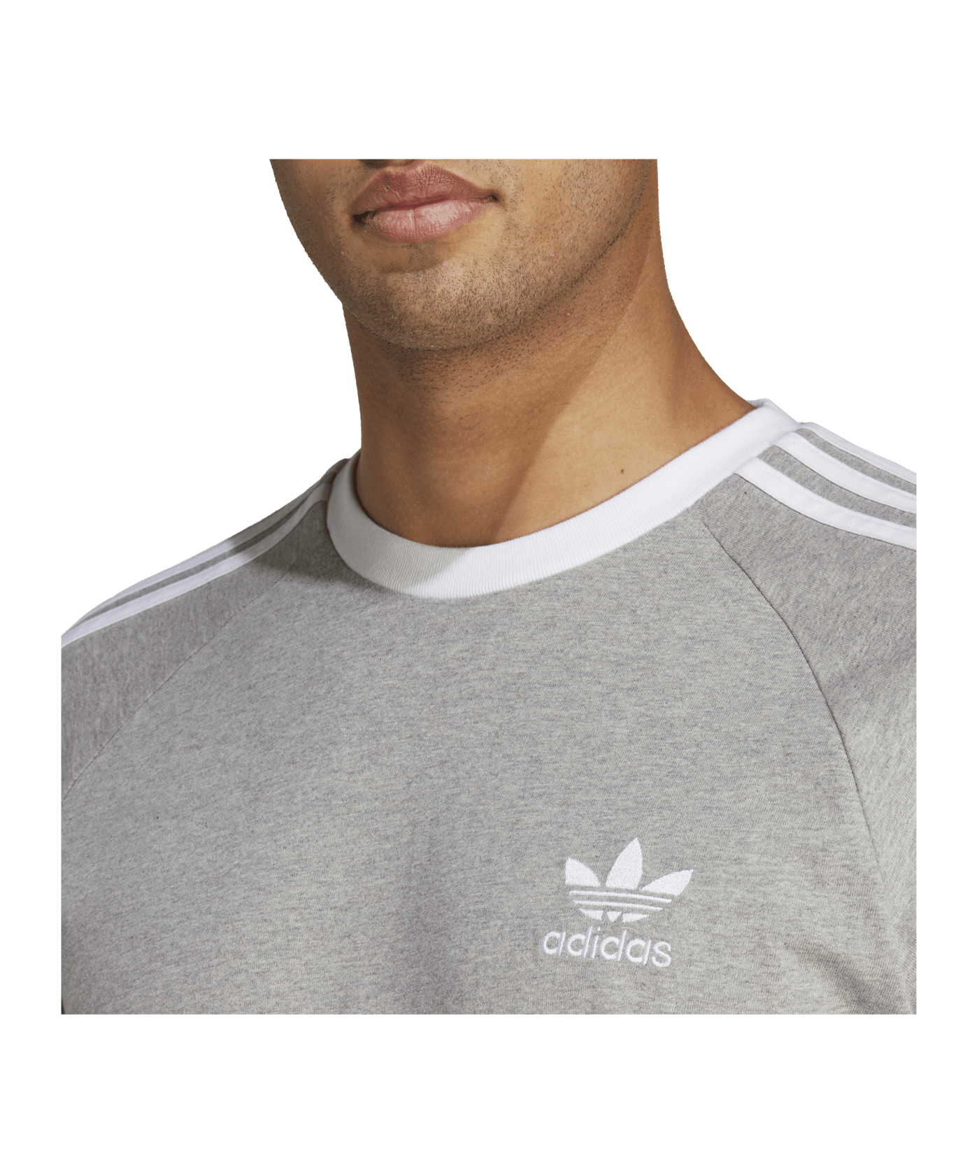 adidas Originals Adicolor Classics 3-Stripes Tee Grey - grau