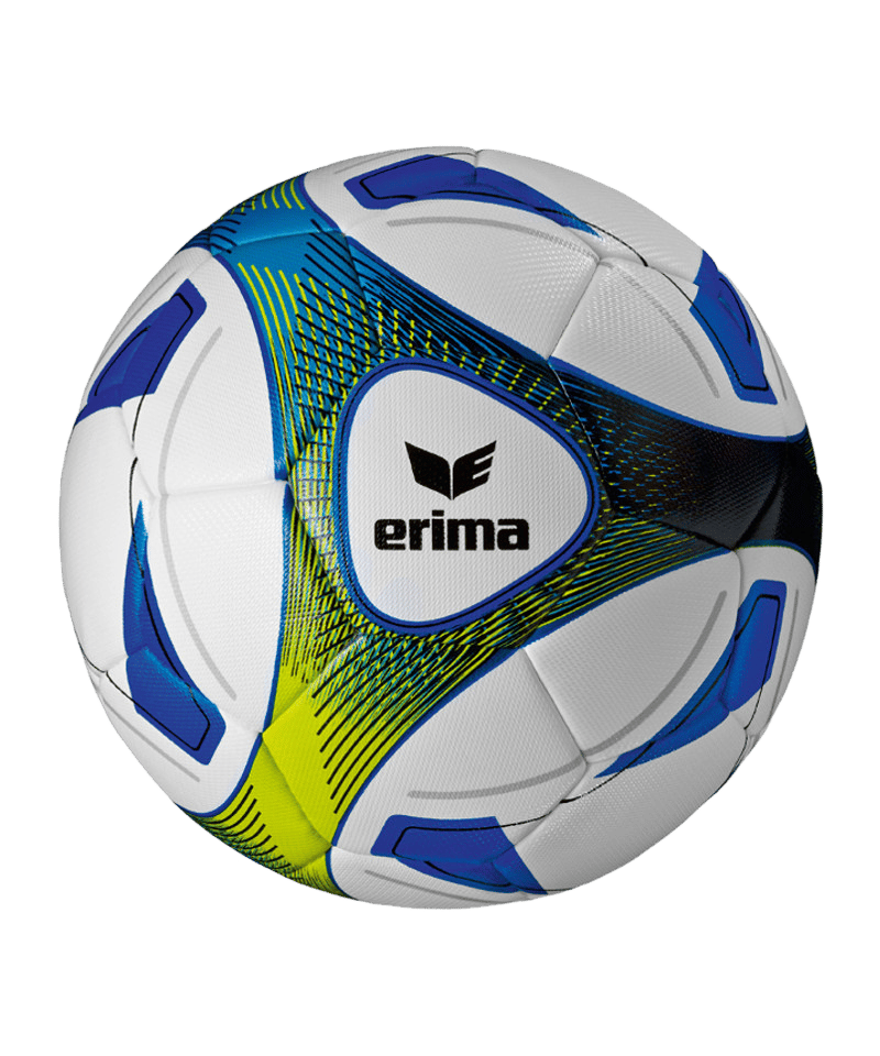 Ballon De Handball Erima Flash Training – Taille 3, Blanc/bleu, Revêtement PU, Vessie Latex, Idéal Pour L’entraînement Avec Résine