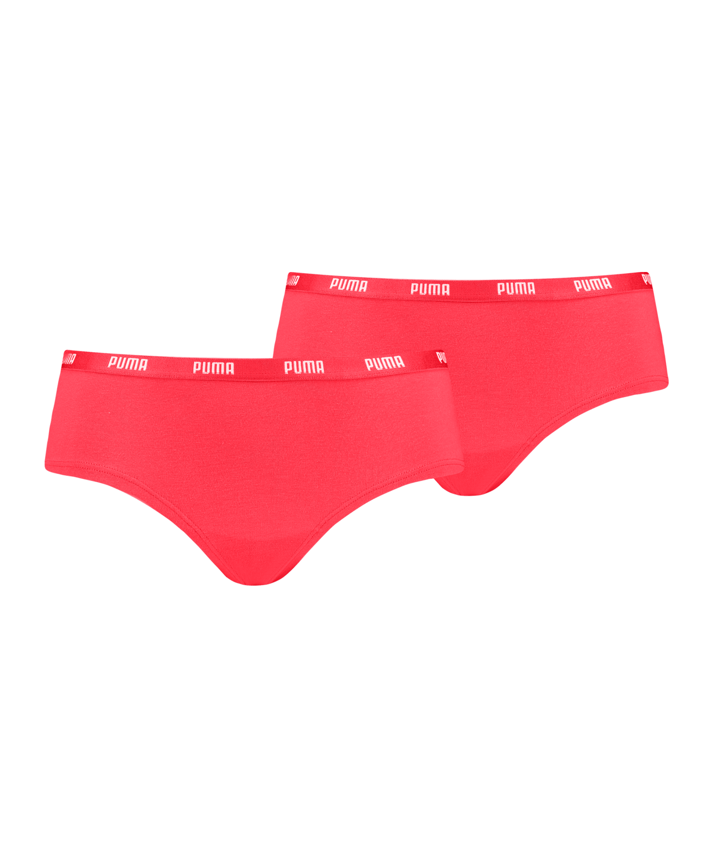 PUMA Iconic Hipster 2er Pack Damen Rot F019 - rot