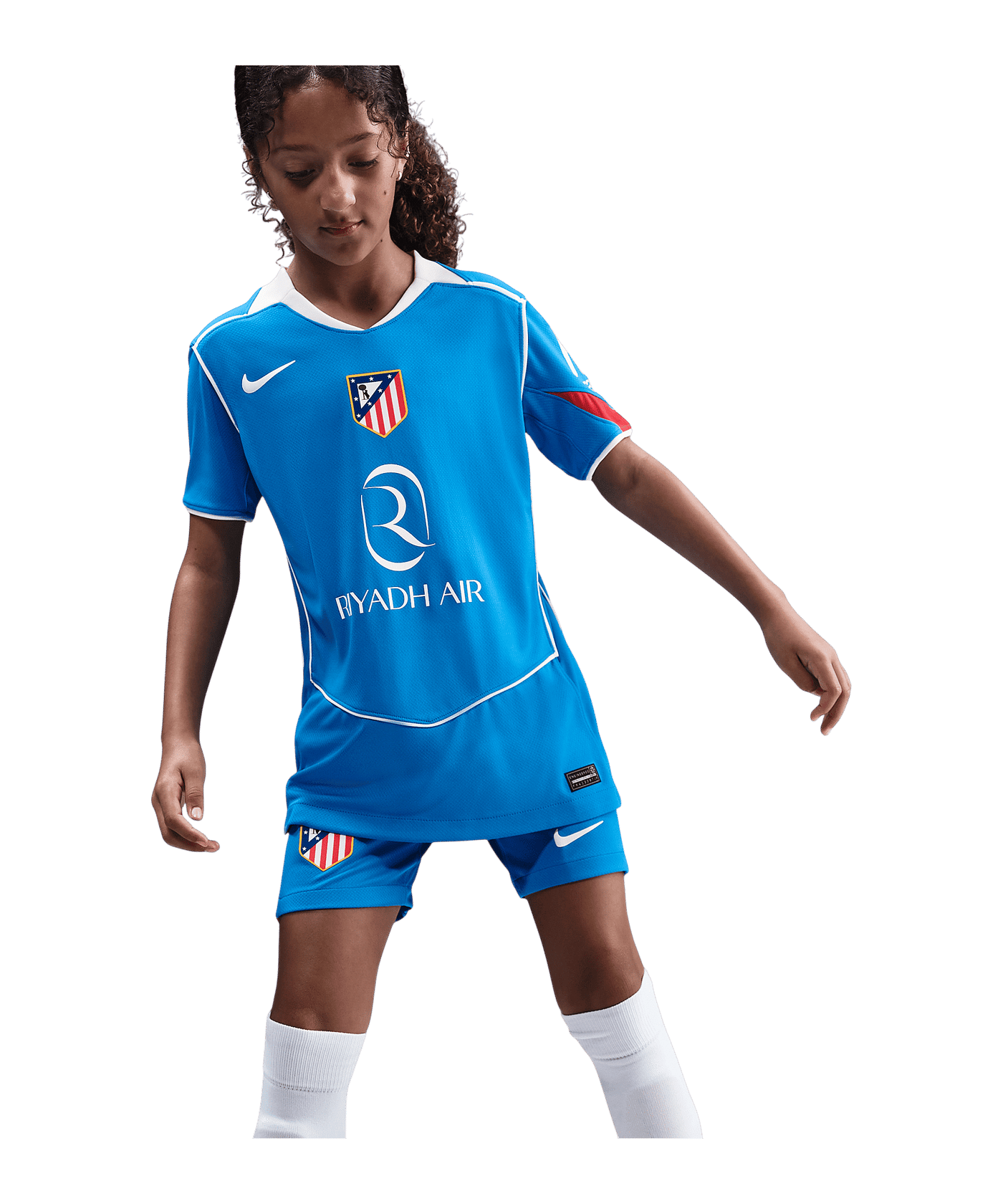 Nike Atletico Madrid Trikot 3rd 2025/2026 Kids Blau F407 - blau