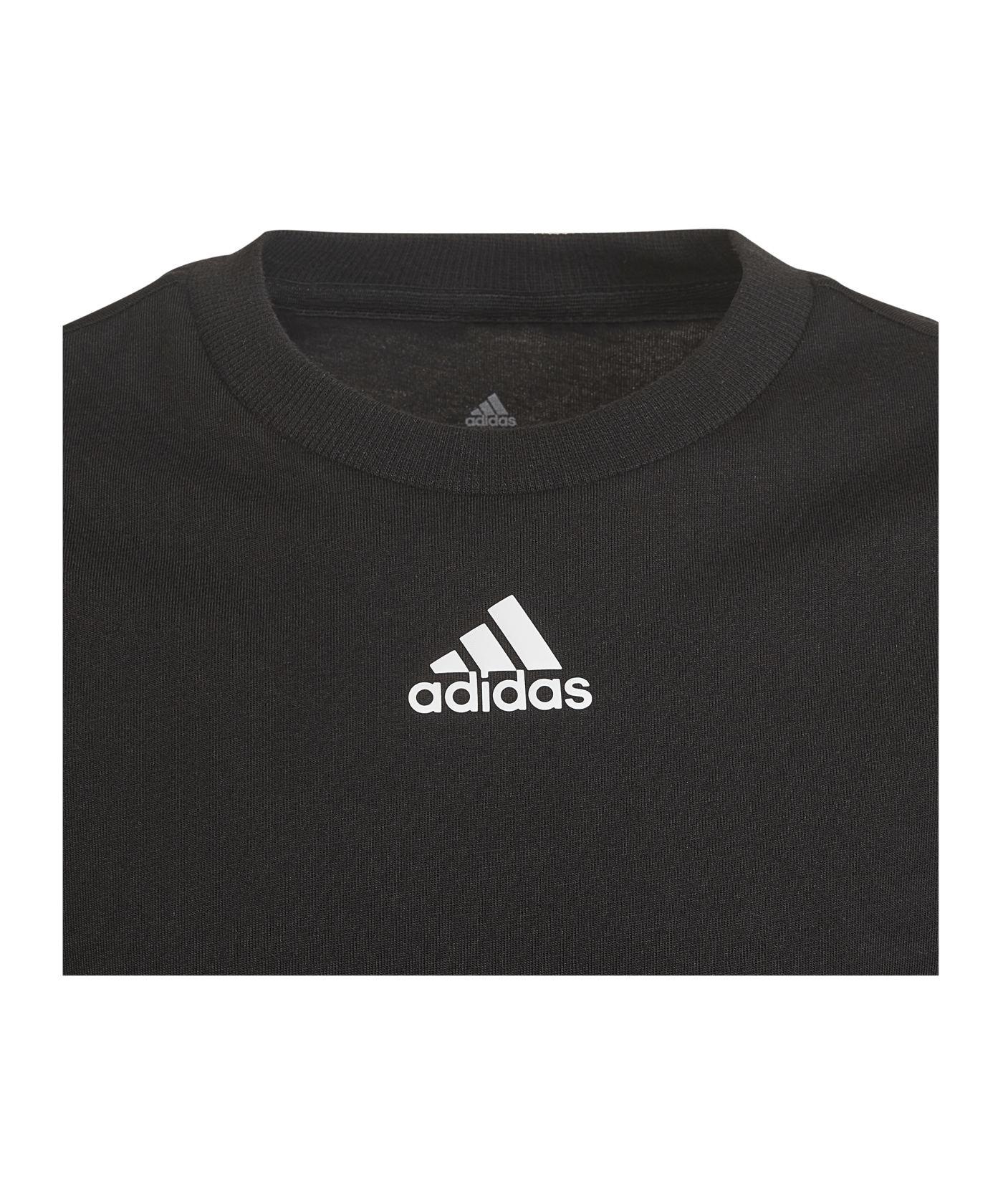 adidas Future Icon T-Shirt Kids Schwarz Weiss - schwarz