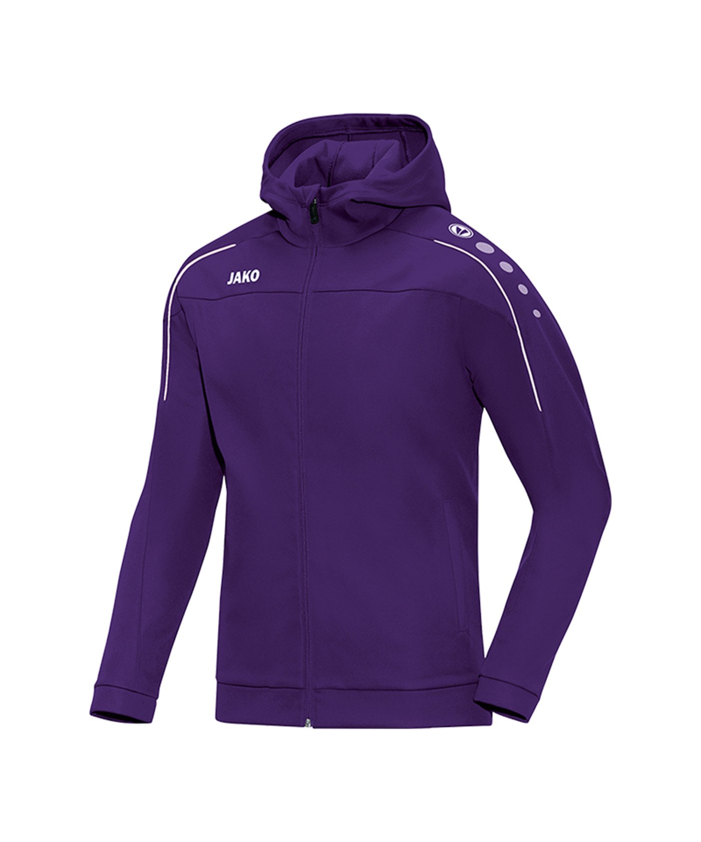JAKO Classico Kapuzenjacke Kids Lila F10 - lila