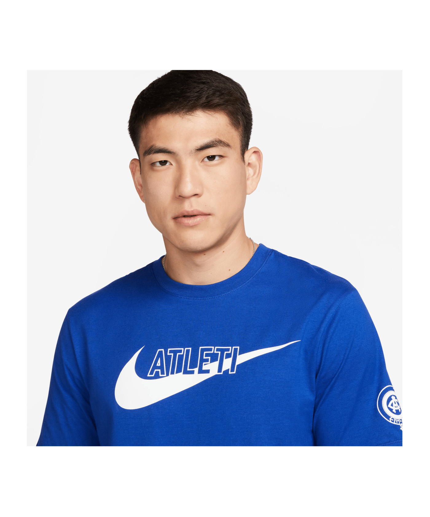 Nike Atletico Madrid Swoosh T-Shirt Blau F417 - blau