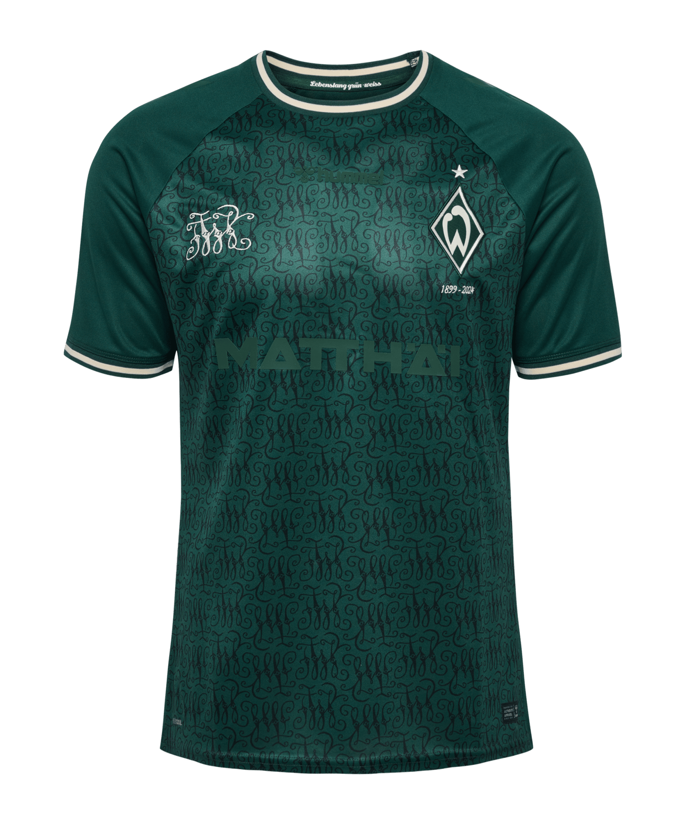 Hummel WER 25/26 HOME - Maglia da calcio - abundant green/verde Hummel WER 25/26 HOME - Maglia da calcio - abundant green/verde
