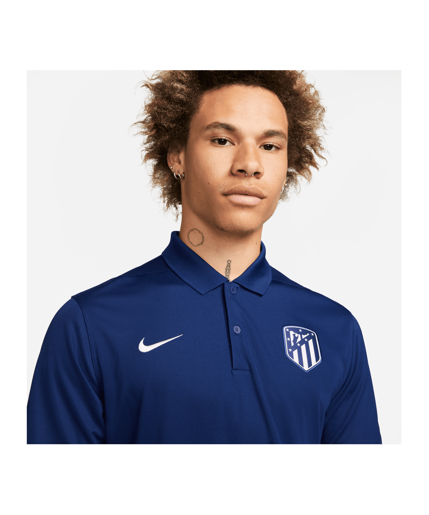 Nike Atletico Madrid Polo Shirt Blau F492 - blau