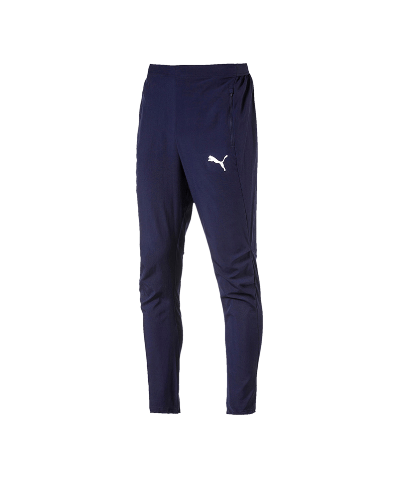 PUMA LIGA Sideline Woven Pant Pantalon Bleu F06 | Sport d'équipe ...