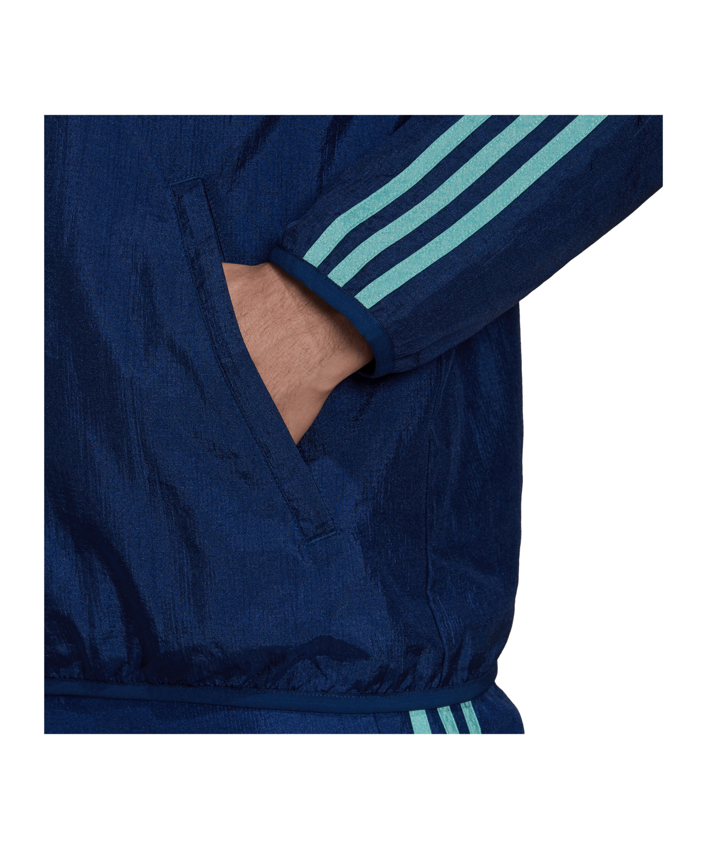 adidas FC Arsenal London Icon Woven Jacke Blau - blau
