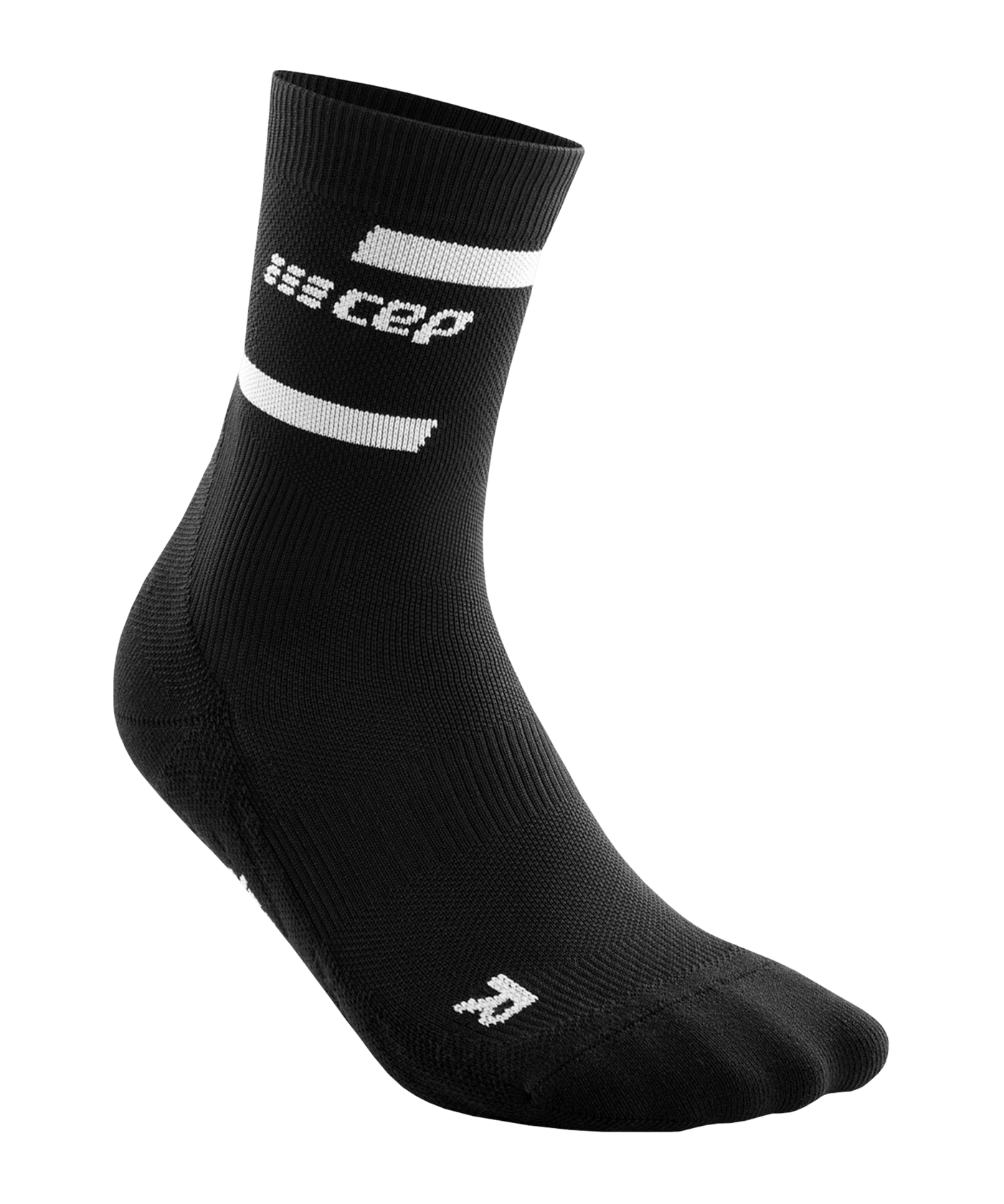 CEP Les chaussettes de course Mid Cut Running Noir | Vêtements de ...