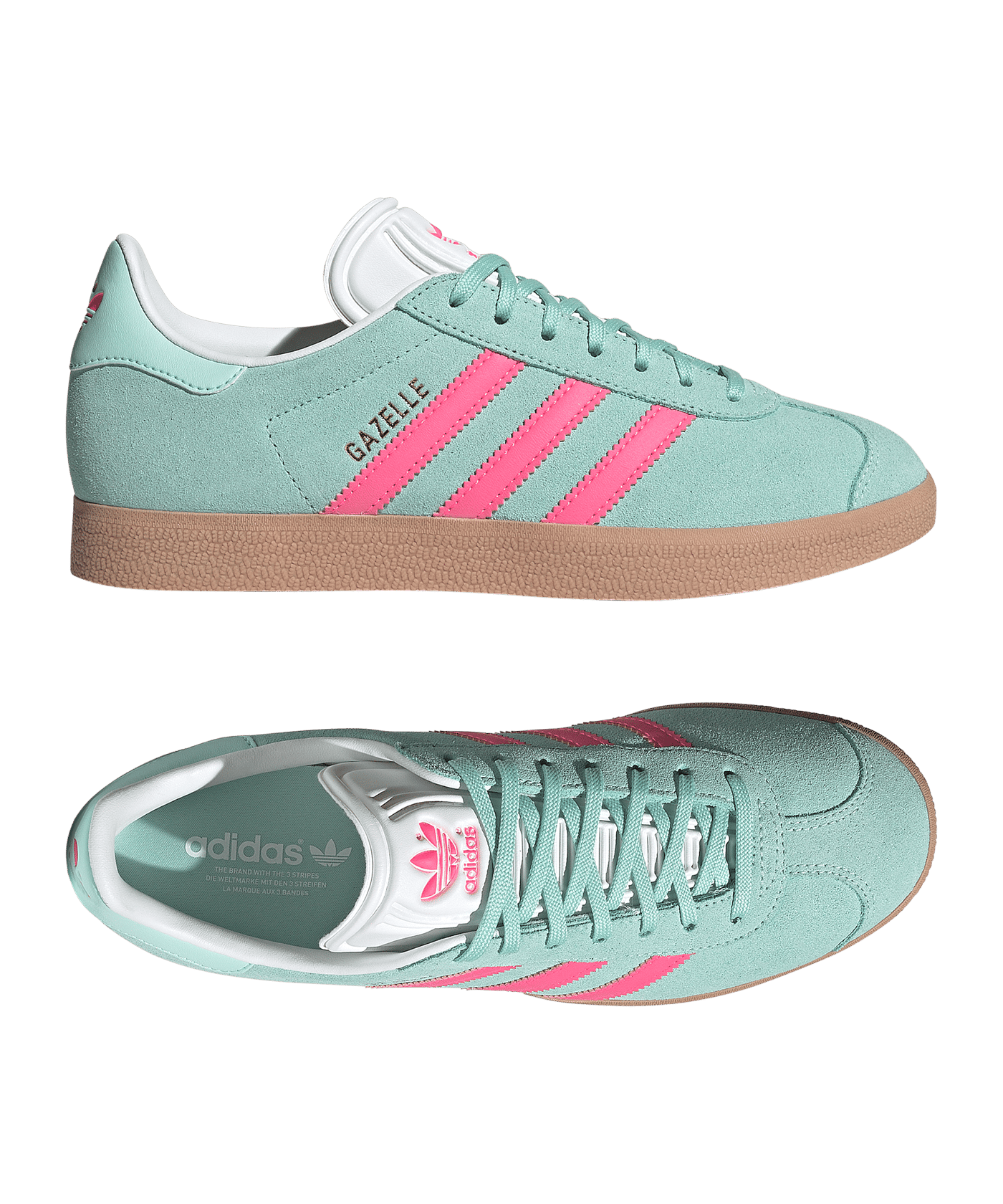 adidas gazelle silver green womens adidas Gazelle Indoor - Damen