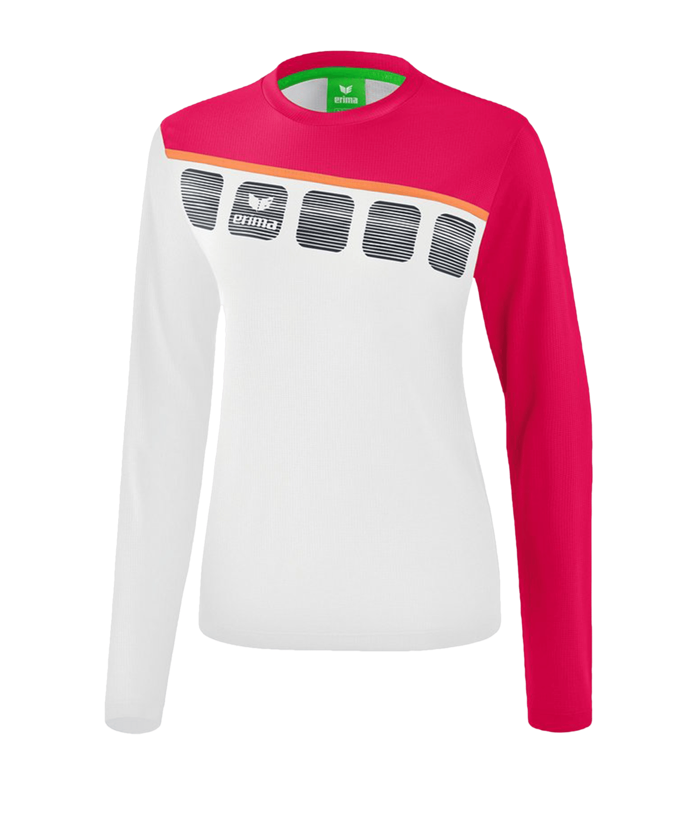 Camiseta De Manga Larga Erima 5-C - Ligera, Transpirable, Ideal Para Entrenar En Frío