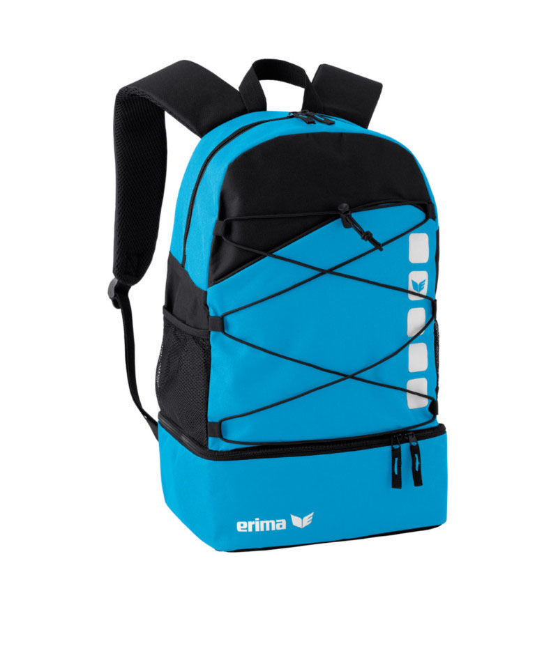 Erima Sac De Sport Club 5 – Grand Compartiment + Poche Étanchéité, Idéal Sport & Loisirs