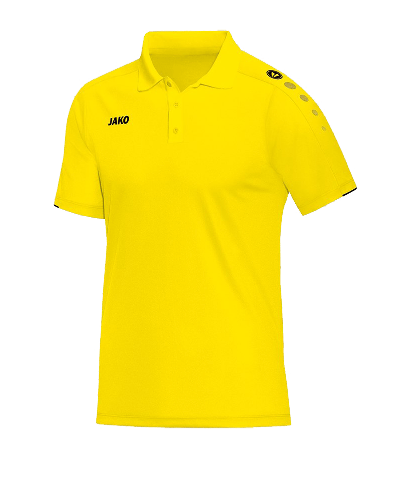 JAKO Classico Poloshirt Gelb F03 - gelb