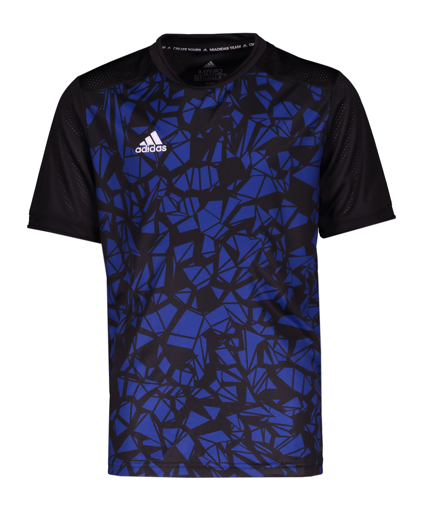 adidas miCOMP21 Custom Trikot Kids Schwarz - schwarz
