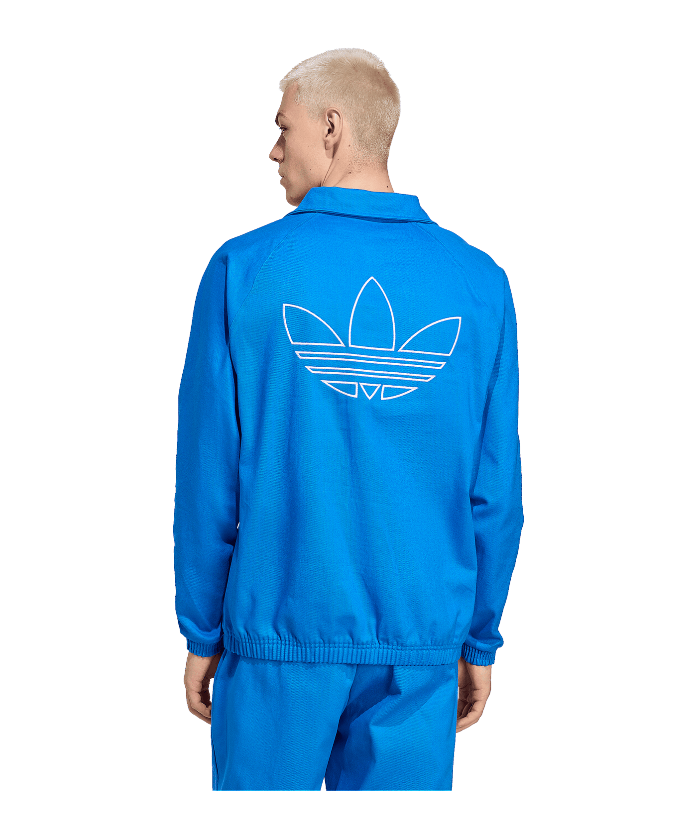 adidas Real Madrid Icon Drill Sweatshirt Blau - blau