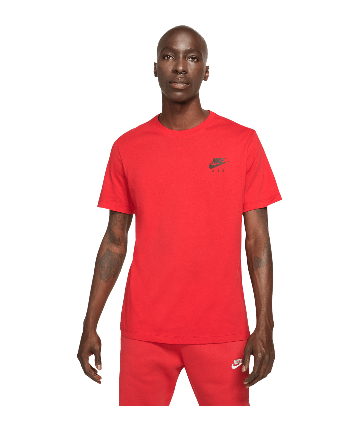 Nike Get Over t-shirt rood F657 | Lifestyle | Kleding | T-shirts