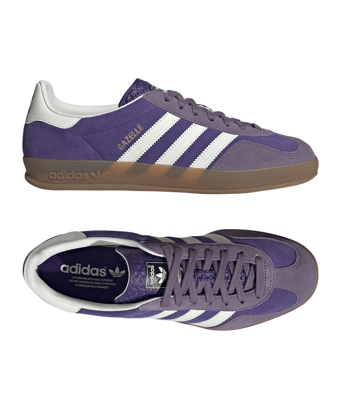 adidas gazelle silver green womens adidas Gazelle Indoor Shock Purple (W)
