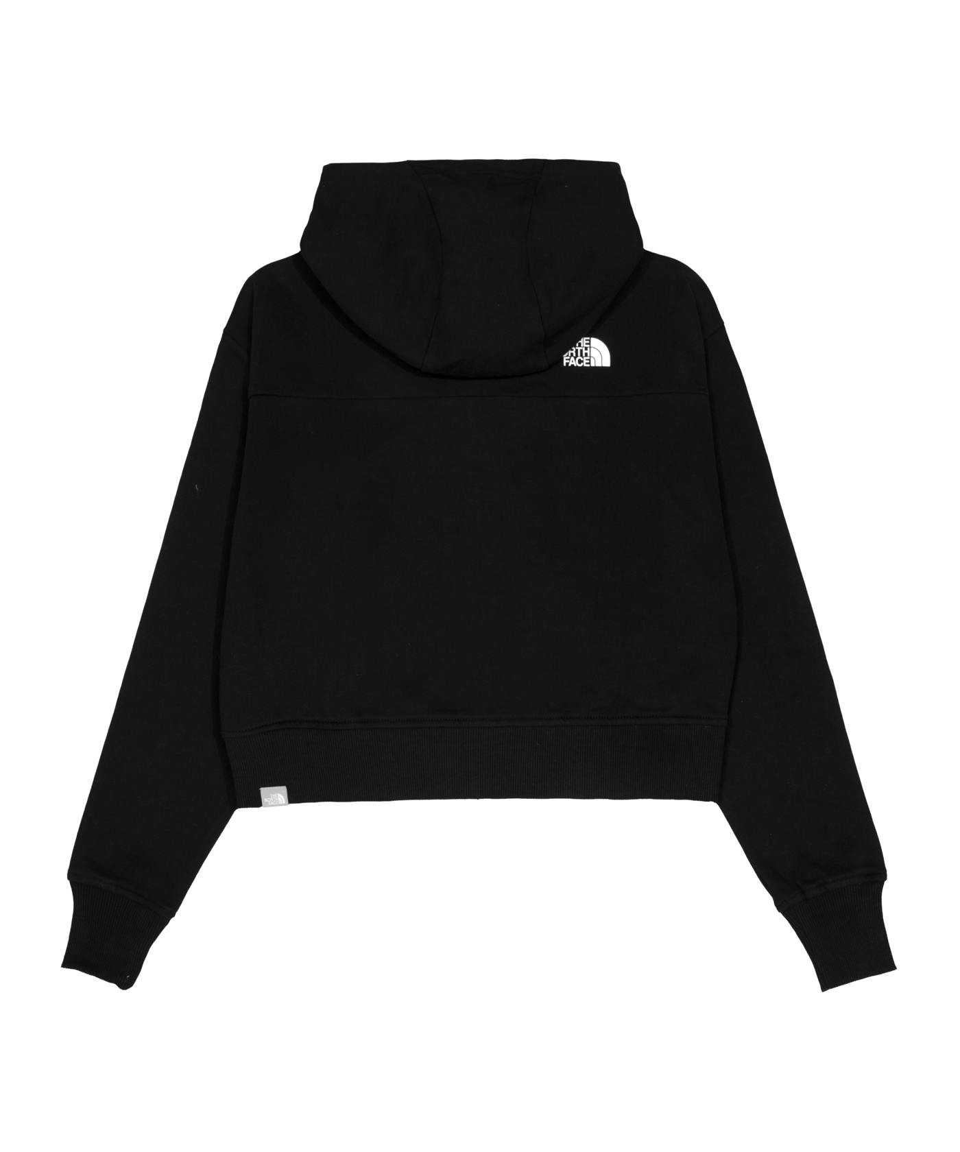 The North Face IconCrop Kapuzenjacke Damen Schwarz - schwarz