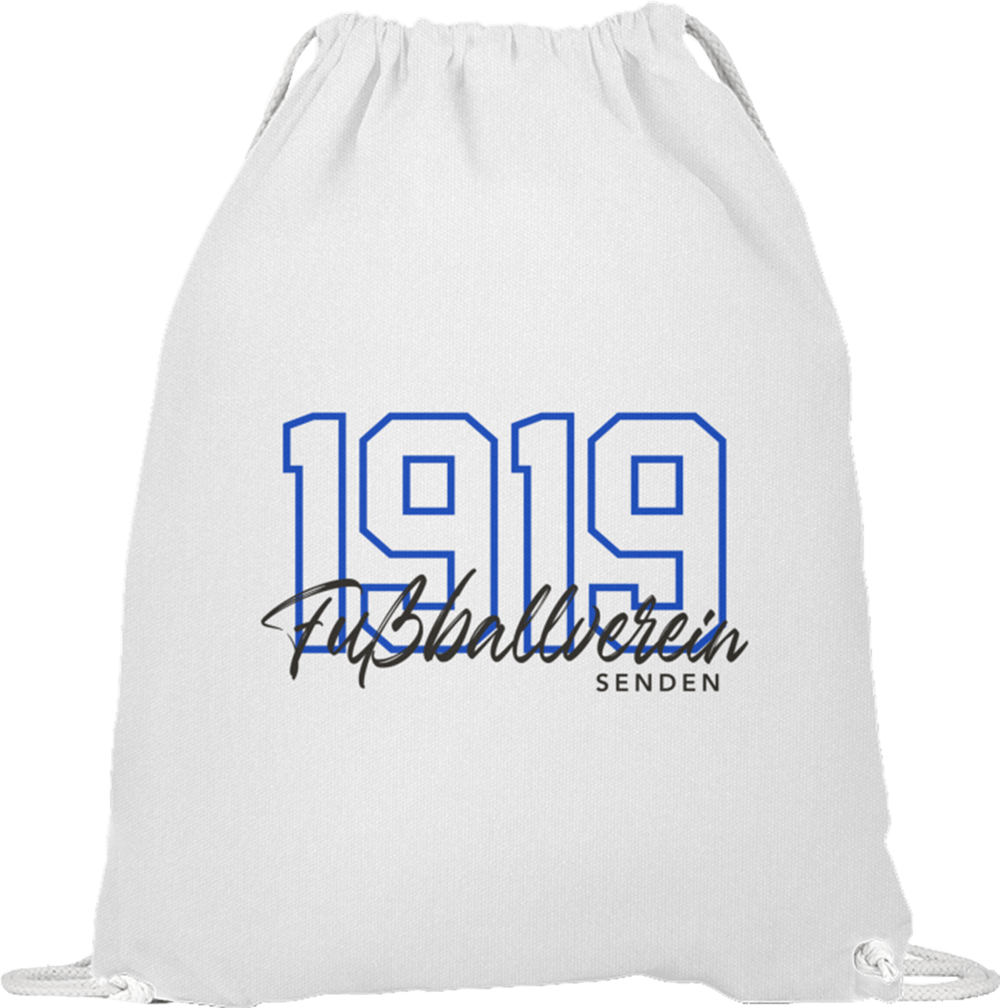 Sac De Sport Allemagne - Gymbag Aigle Fédéral - U24 - 12 Litres - Blanc - Neuf