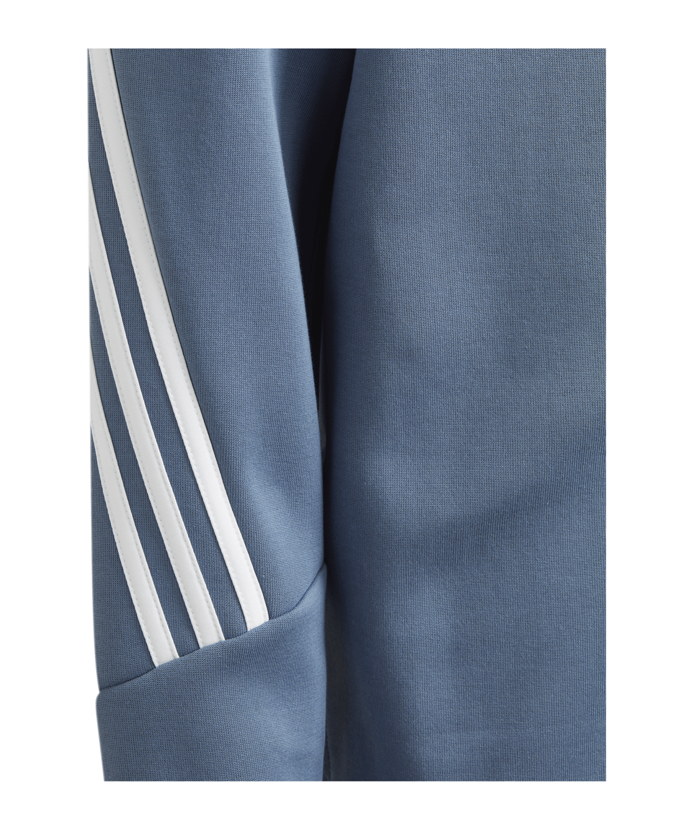 adidas Future Icons Kapuzenjacke Kids Blau Weiss - blau