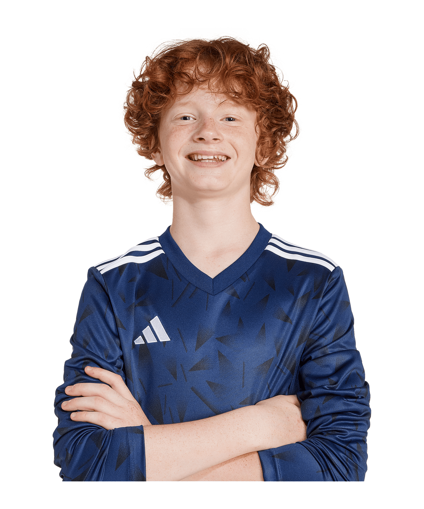 adidas Team Icon 25 Trikot Kids Blau - blau