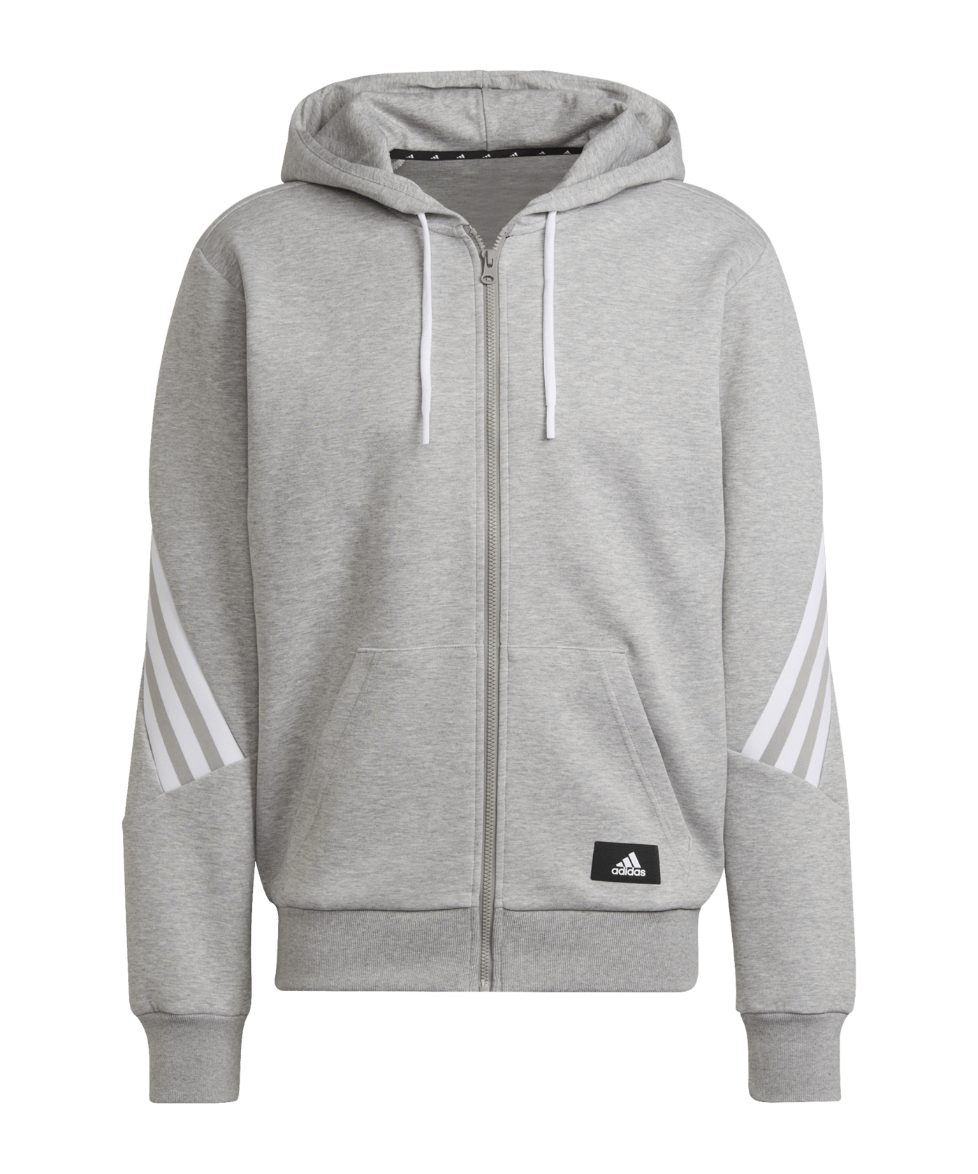 adidas Future Icons Relaxed Kapuzenjacke Grau - grau