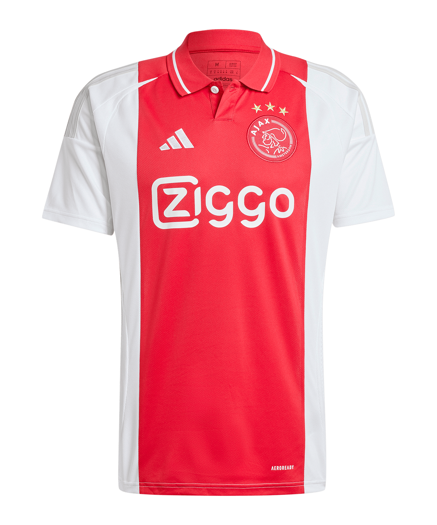 Adidas Ajax Amsterdam Maillot Domicile 2024 2025 Blanc Supporters Adidas Ajax Amsterdam Maillot Domicile 2024 2025 Blanc Supporters