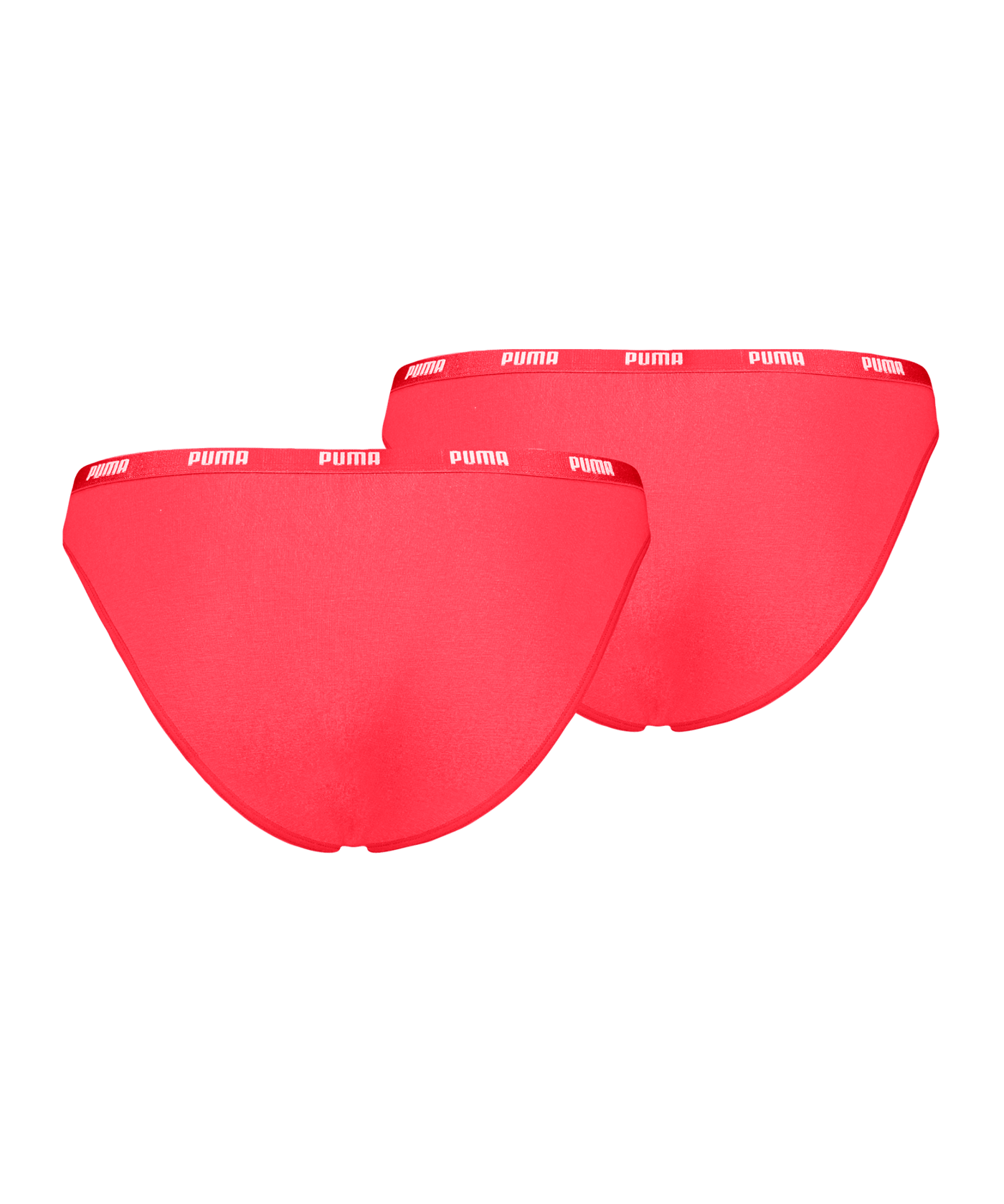 PUMA Iconic Slip 2er Pack Damen Rot F019 - rot