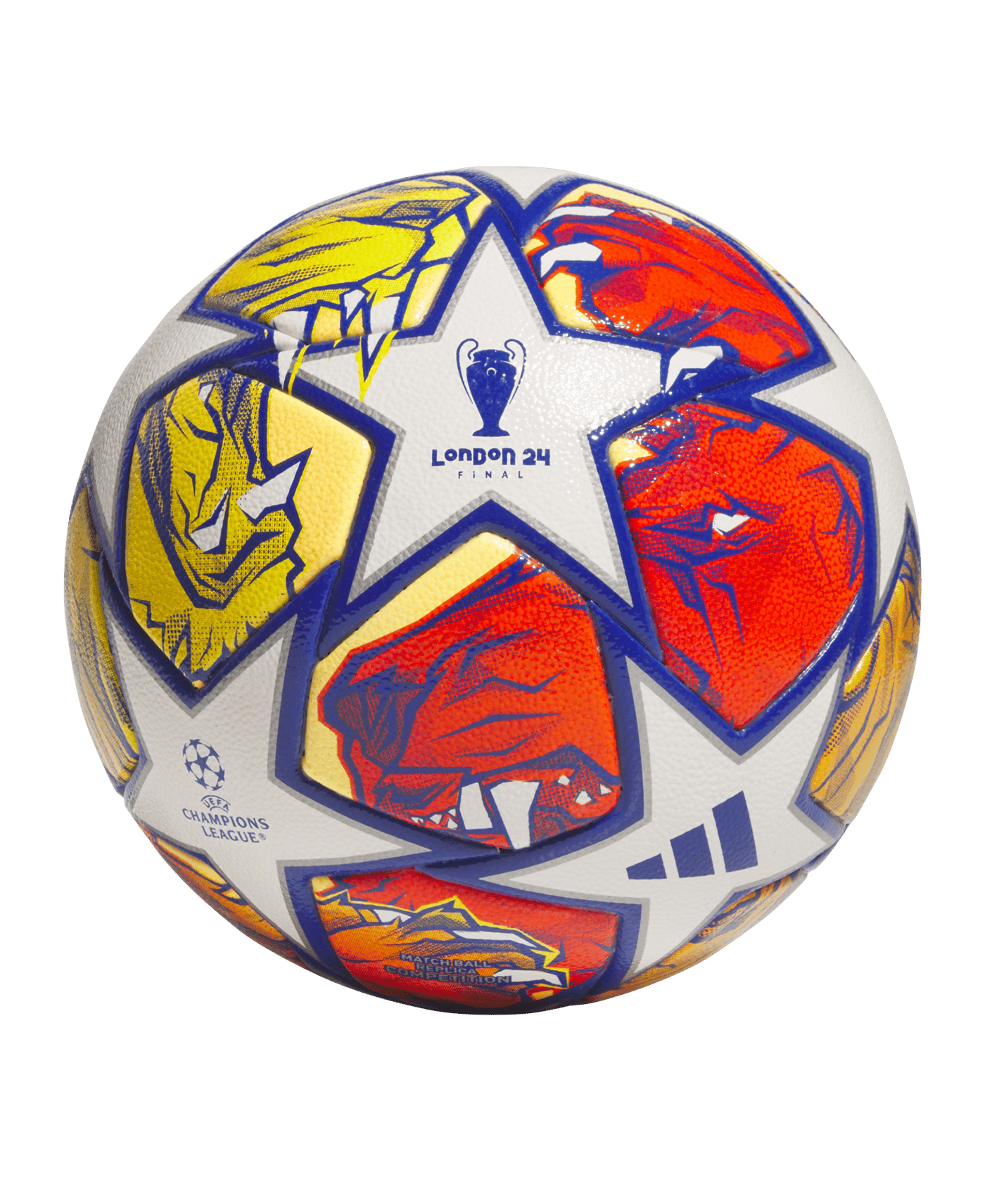adidas Competition Trainingball UCL London Weiss Blau | Equipment ...