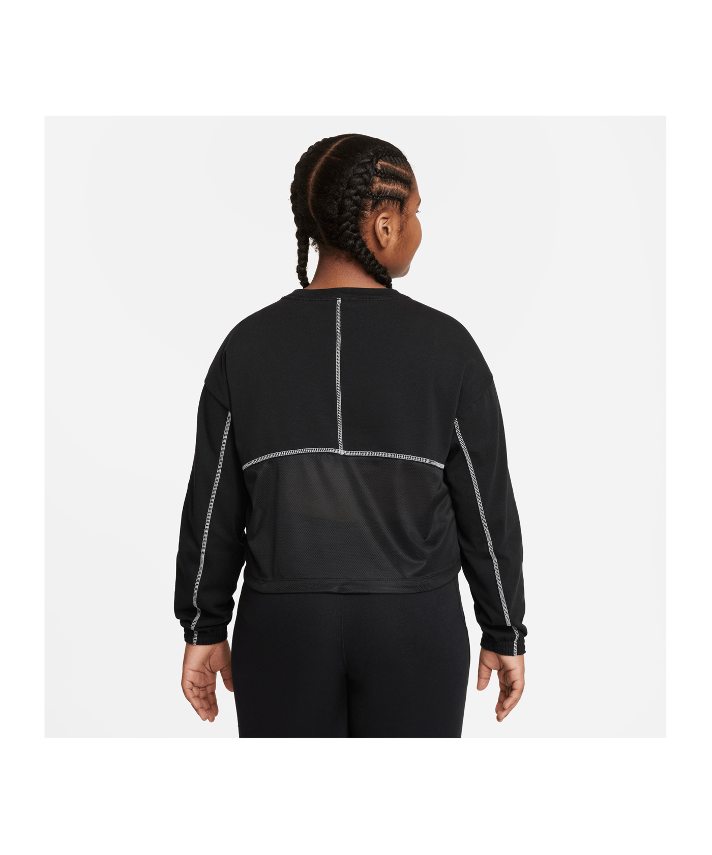 Nike Icon Clash Sweatshirt Plus Size Kids F010 - schwarz