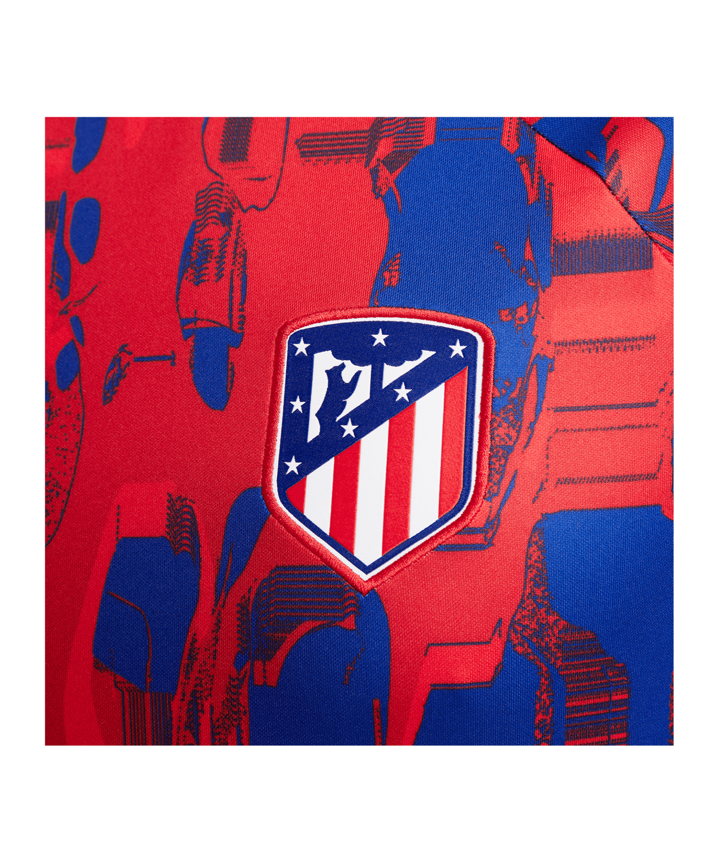 Nike Atletico Madrid Trainingstop Rot F613 - rot