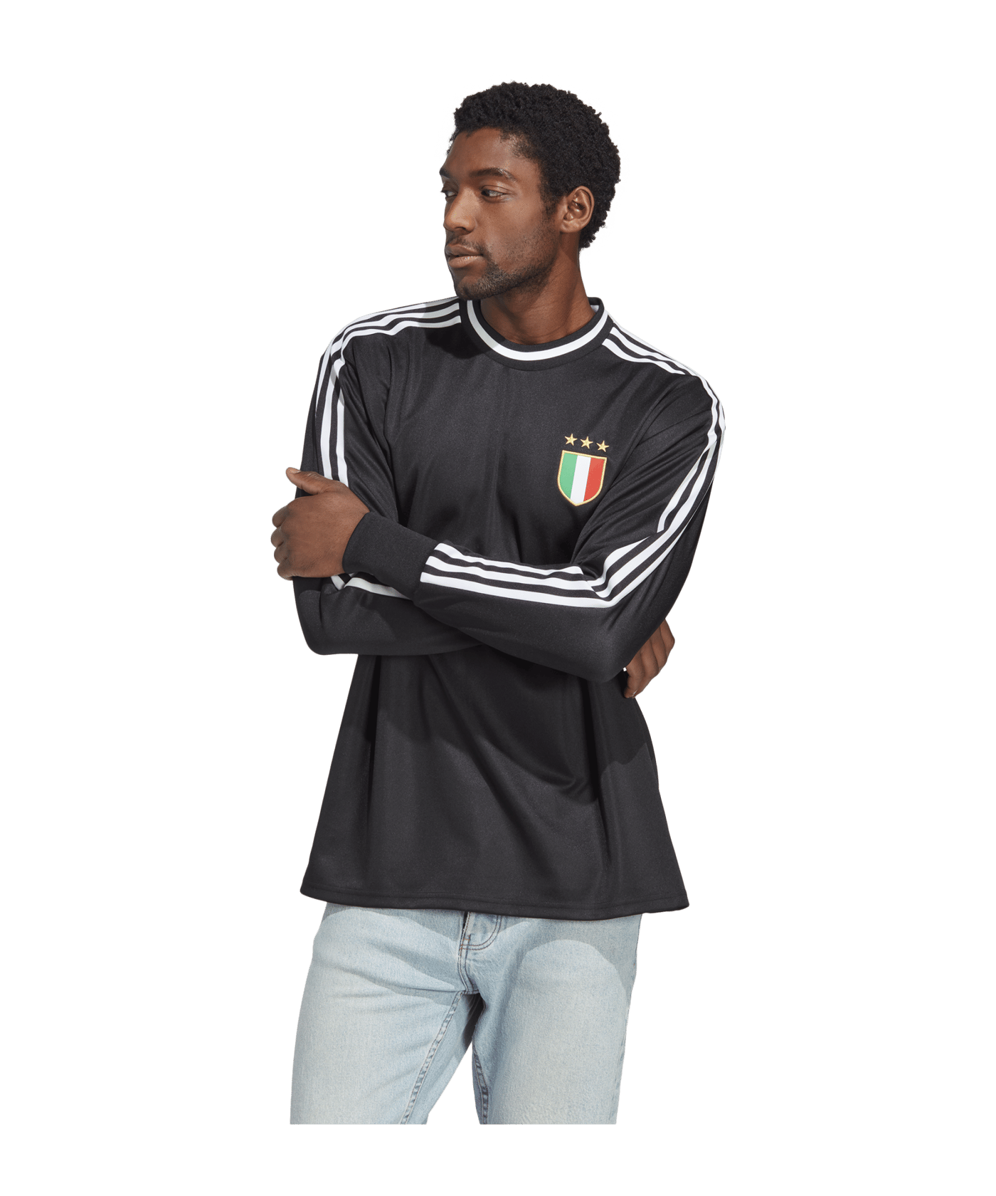 adidas Juventus Turin Icon Torwarttrikot Schwarz - schwarz