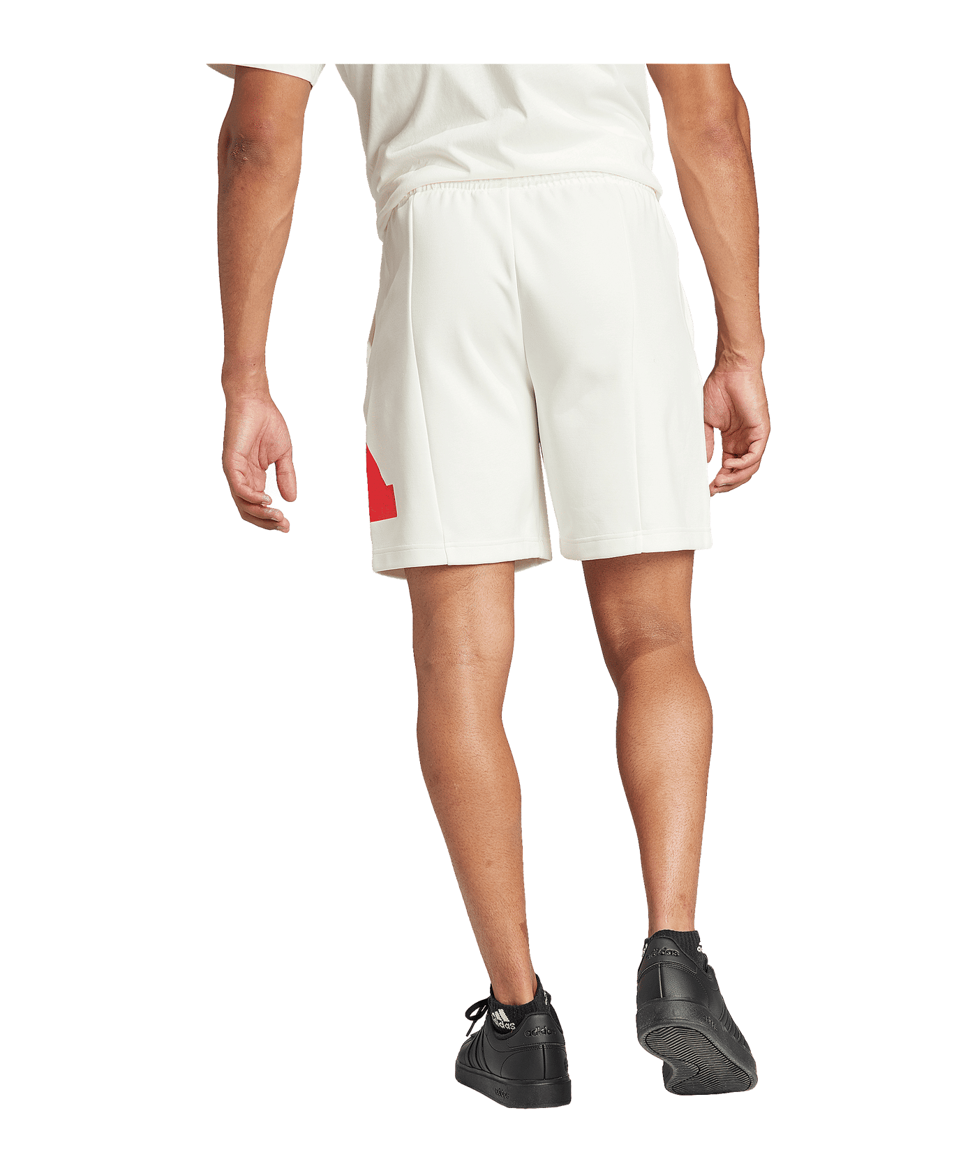 adidas Future Icons Badge Of Sports Short Weiß - weiss
