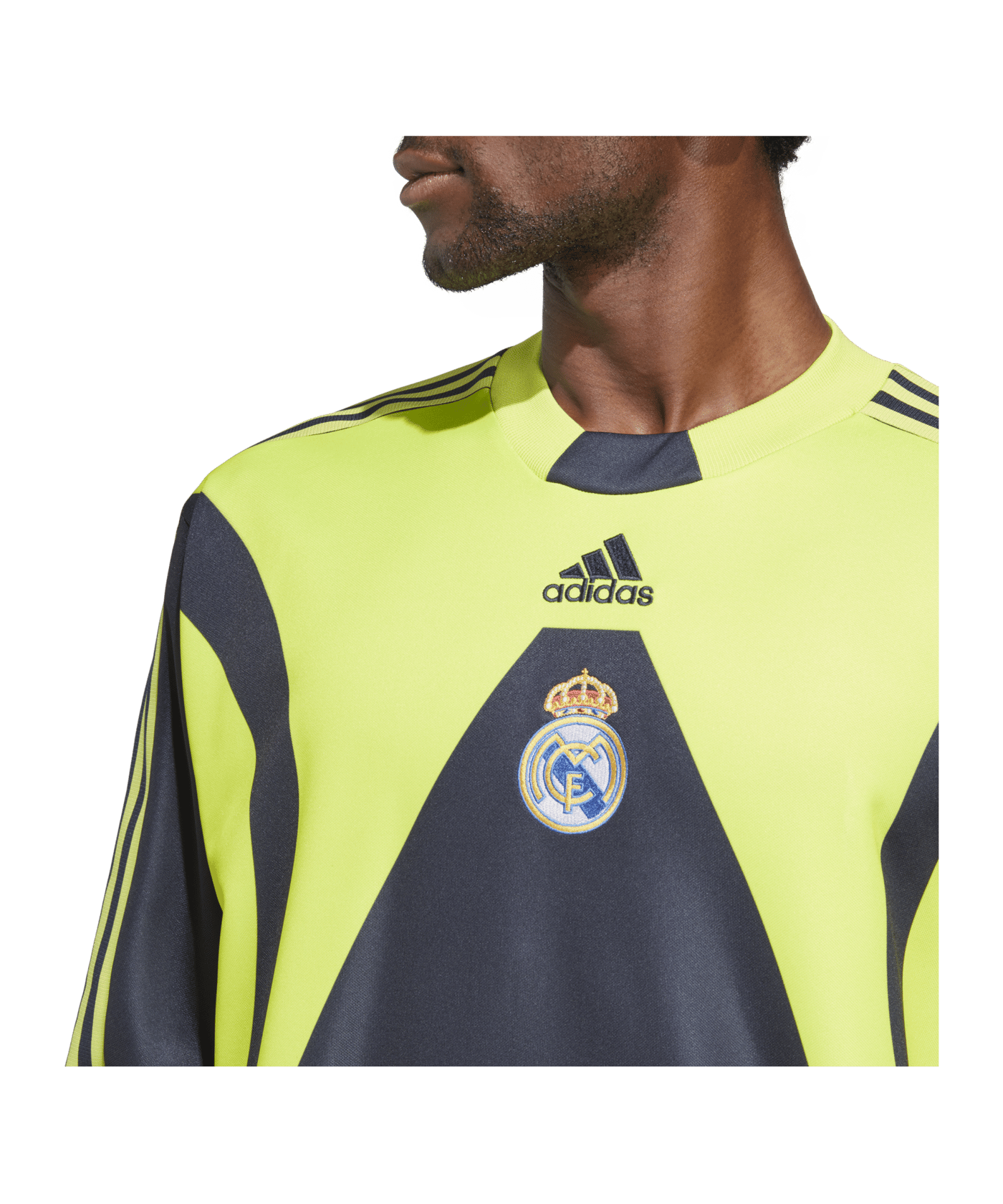 adidas Real Madrid Icon Torwarttrikot Blau - blau