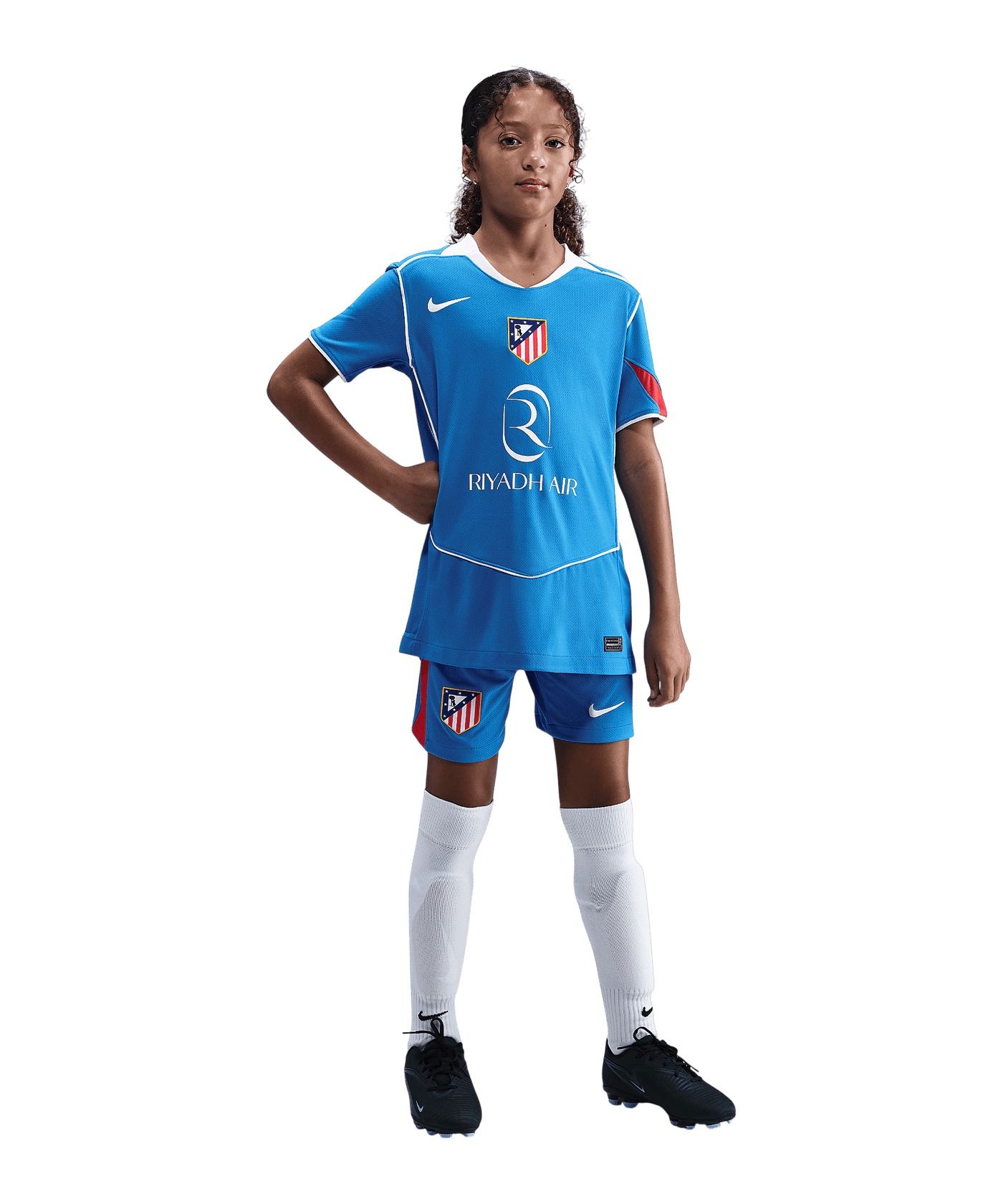 Nike Atletico Madrid Trikot 3rd 2025/2026 Kids Blau F407 - blau