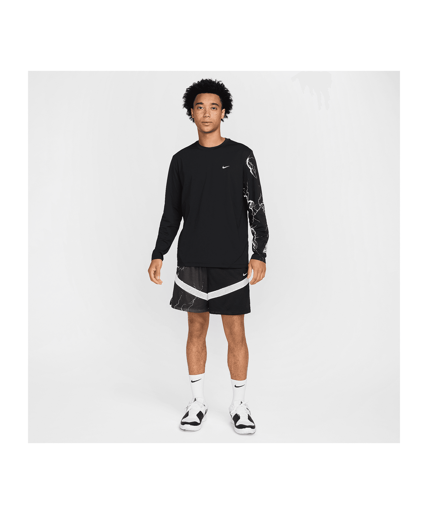 Nike Ja 6in Icon Short Schwarz F010 - schwarz