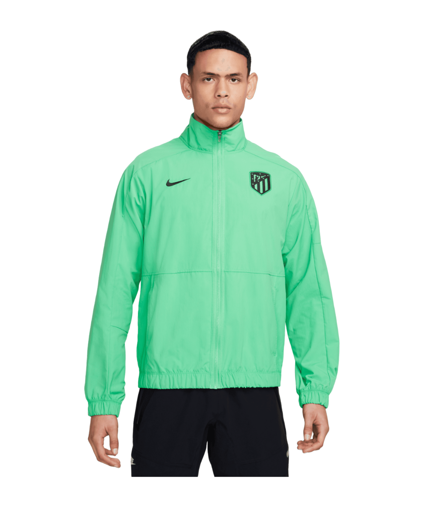 Nike Atletico Madrid Anthem Jacke Grün F363 - gruen